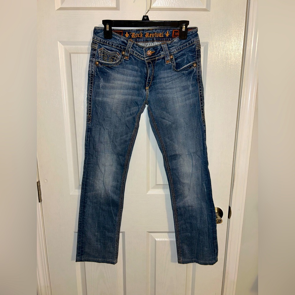 Rock Revival Debbie Straight Jeans